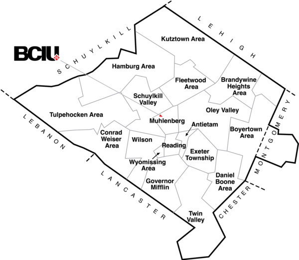 Berks County School District Map