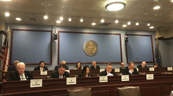 The PA House Education Committee in session on January 21. The topic of the hearing was charter and cyber charter schools.