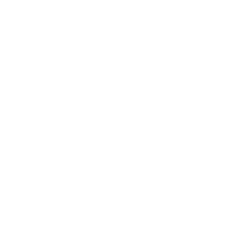 Facebook logo inside a white circle